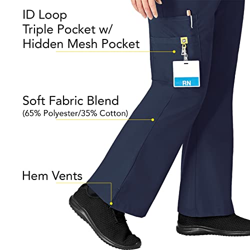 WonderWink Wink Origins Scrubs for Romeo Navy - Image 2