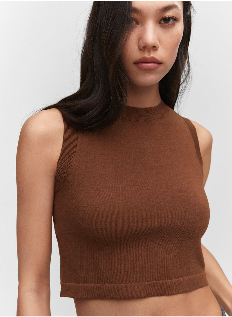 MANGO - Crew Neck T-Shirts - Image 1