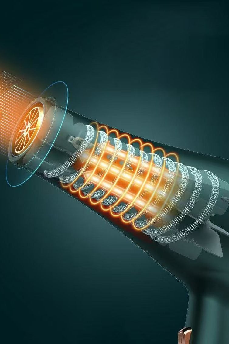 تيفونر مجفف شعر شعر قوي بعدة اوضاع. استشوار هوائي بدرجتين للحرارة. استشوار هواء بتصميم لتخفيف الضوضاء. مجفف الشعر امن وسهل الاستخدام. سيشوار  يعمل بجهد 220 فولت/50هرتز. مجفف شعر كيرلي من تيفونر. - Image 4