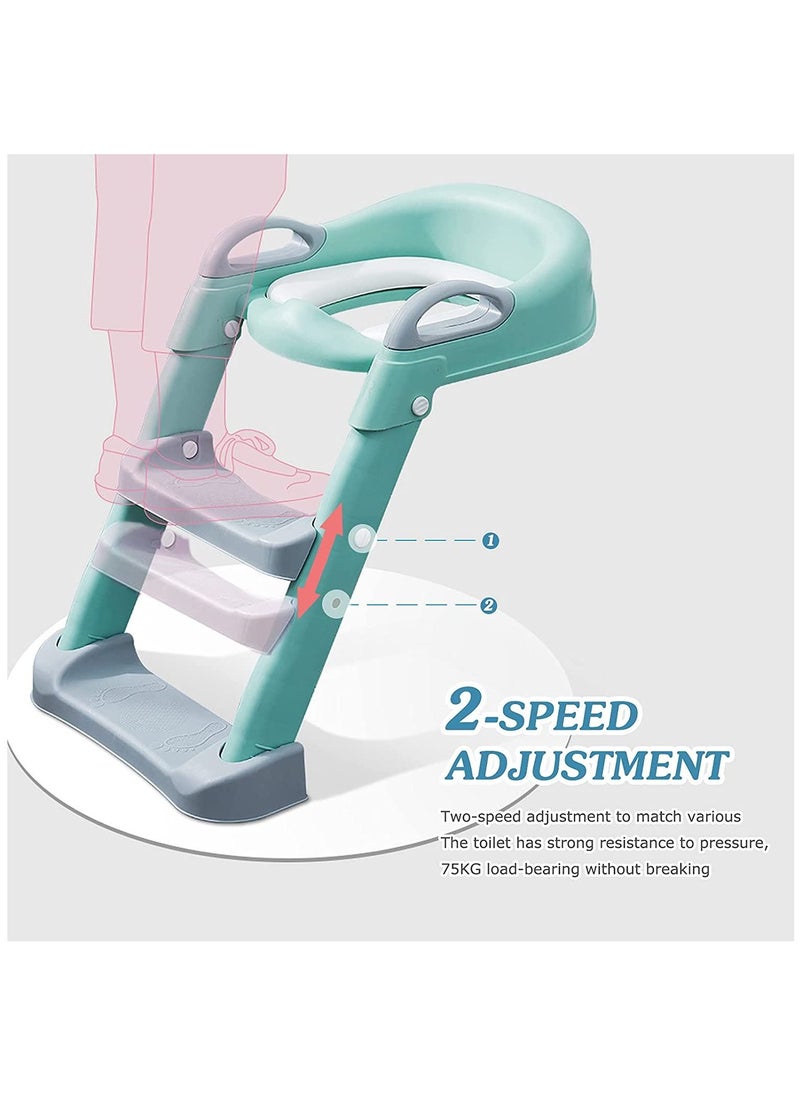 Arabest - Potty Training Toilet Seat, Non-Slip Toilet Trainer, Foldable Toilet Chair for Kids Aged 1-10 - Image 1