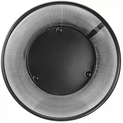 GoodWill Tech OpenTop Cylindrical Metal Mesh Recycling Dustbins Waste Basket for HomeOfficeCoffee ShopHotel NonToxic Black Set of 2 Medium 13L - Image 4