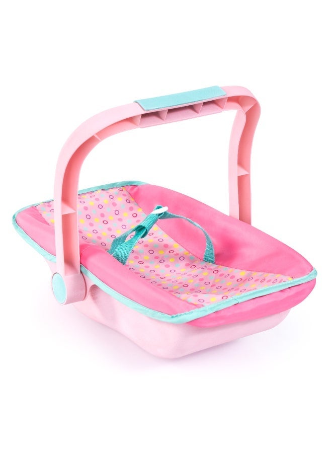 Bayer Design Bayer Deluxe Doll Car Seat with 35cm Doll , Realistic Doll Carrier for Kids Pretend Play - Image 5