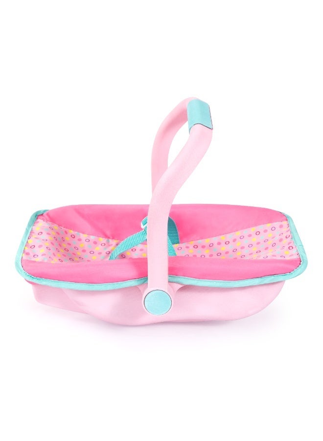 Bayer Design Bayer Deluxe Doll Car Seat with 35cm Doll , Realistic Doll Carrier for Kids Pretend Play - Image 4