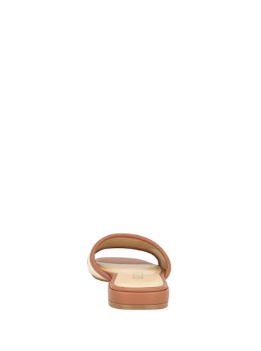 GUESS Women's Tampa Flat Sandal, Medium Natural/Beige Multi, 6.5 - Image 5