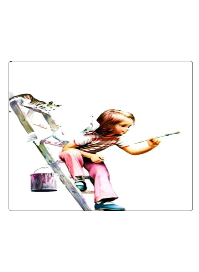 RKN Printed Anti-Slip Gaming Mouse Pad Multicolour