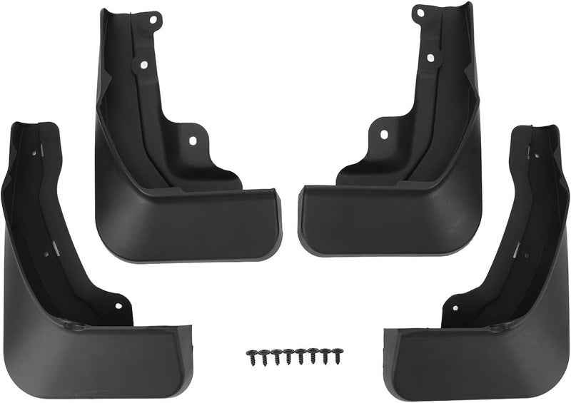 4 Pieces Mud Flaps Set for CR - V CRV LX EX EXL 2023 2024 Black, Front and Rear Splash Guards - Durable PP Material, Impact, Car Protection Accessory - Image 1