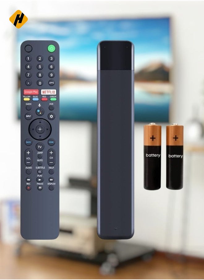 HuHa - RMF-TX500U Universal Voice Remote Control for Sony Smart TV/Bravia TV, Replacement for XBR Series X800H X900H X950G 55A8H KD Series 75X75CH X750H and More with Battery - Image 1