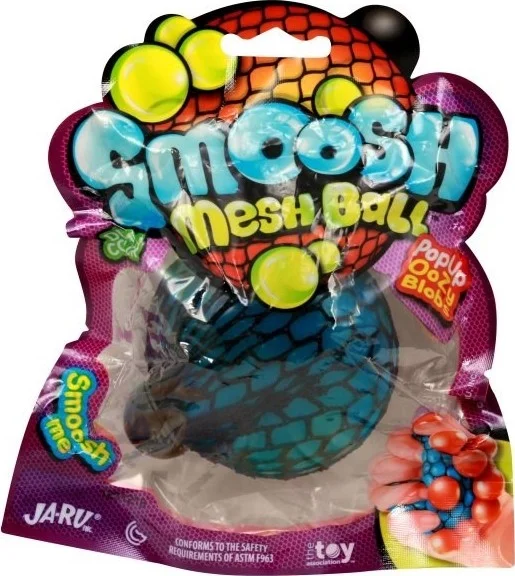 Sunman Ja-Ru Smoosh Mesh Ball Slime Brain Squeeze Stress Ball