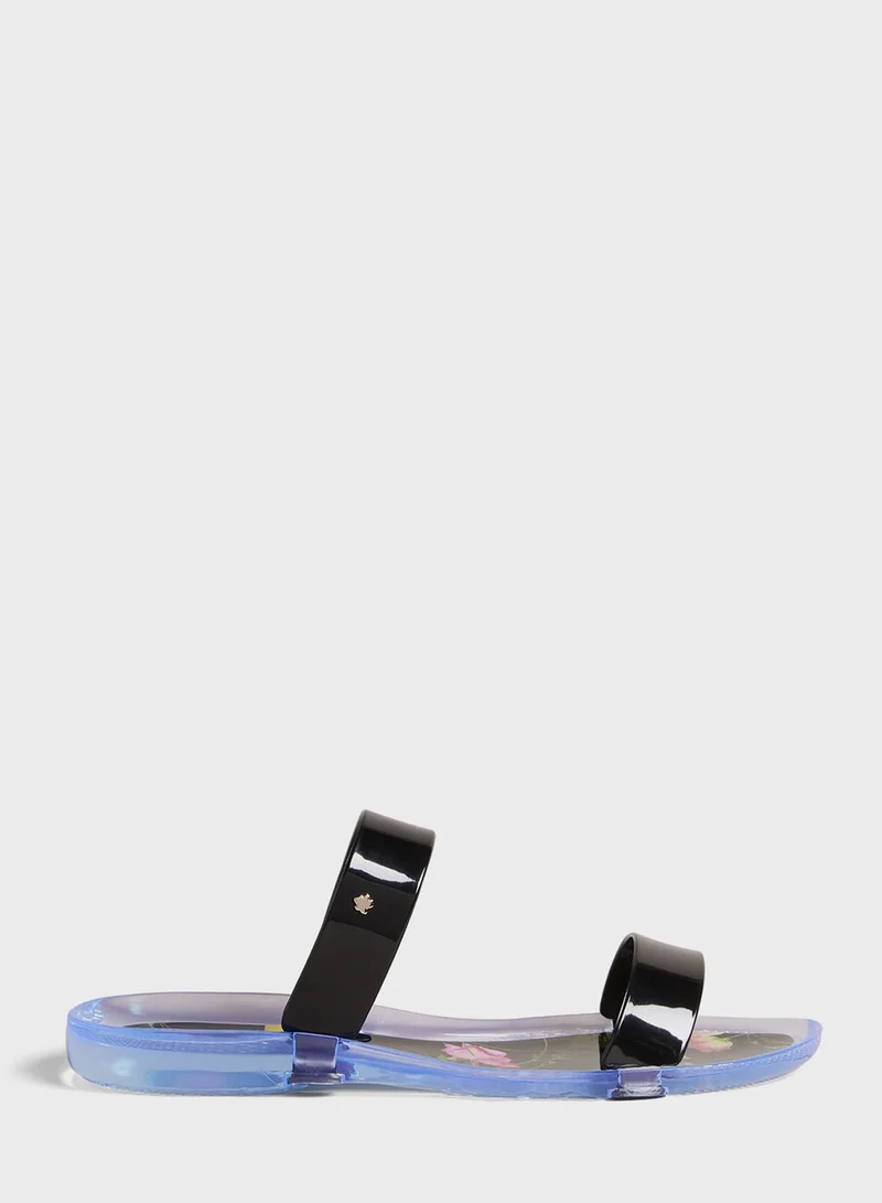 Ted Baker Jellina Floral Printed Jelly Slides