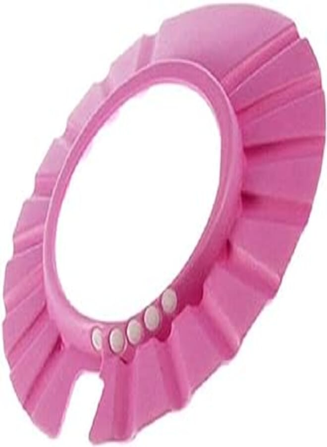 Adjustable Shower Cap for Baby- Pink