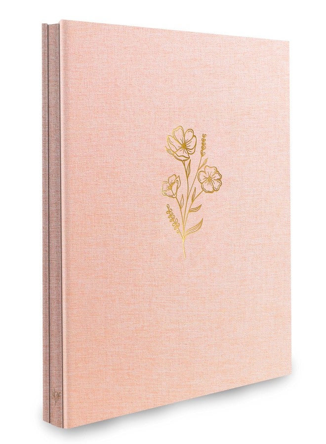 Holoary Photo Album 4x6 600 Photos 5 Pictures Per Page, 600 Pockets 4”x6” Picture Album, Linen Fabric Cover Big Picture Book for Photos, 4x6 Photo Albums for Family Weddings Travel Memories(Pink) - Image 1