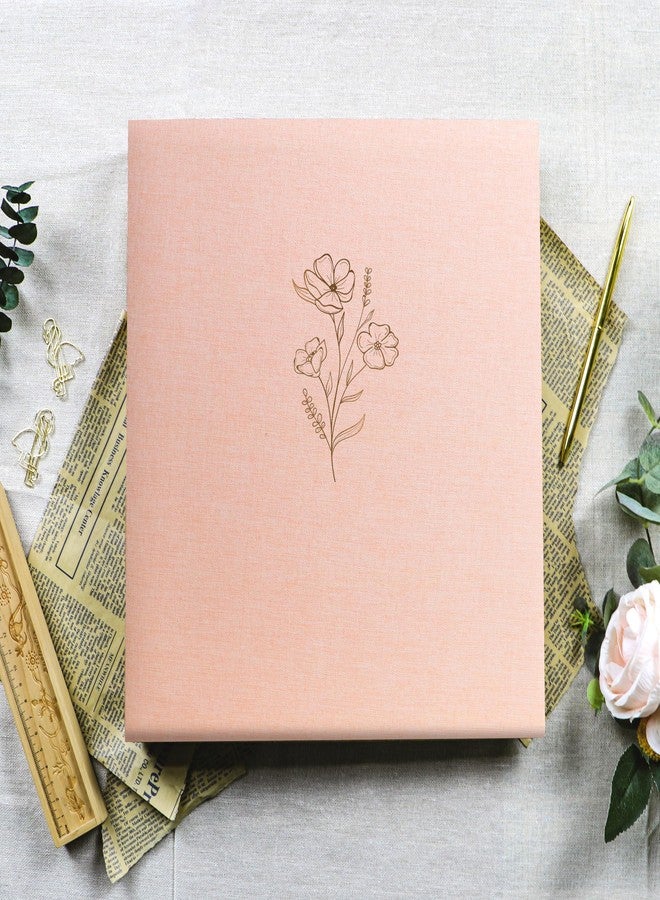 Holoary Photo Album 4x6 600 Photos 5 Pictures Per Page, 600 Pockets 4”x6” Picture Album, Linen Fabric Cover Big Picture Book for Photos, 4x6 Photo Albums for Family Weddings Travel Memories(Pink) - Image 3