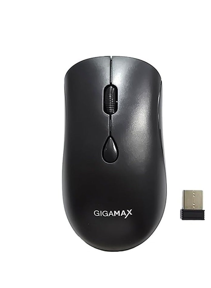 Gigamax - Wireless - Bluetooth Mouse G-1100 , Rechargeable LED Dual Mode Mouse (Bluetooth 5.2 and USB Receiver) Portable Silent Mouse,for Laptop/Desktop/Tablet - Image 1