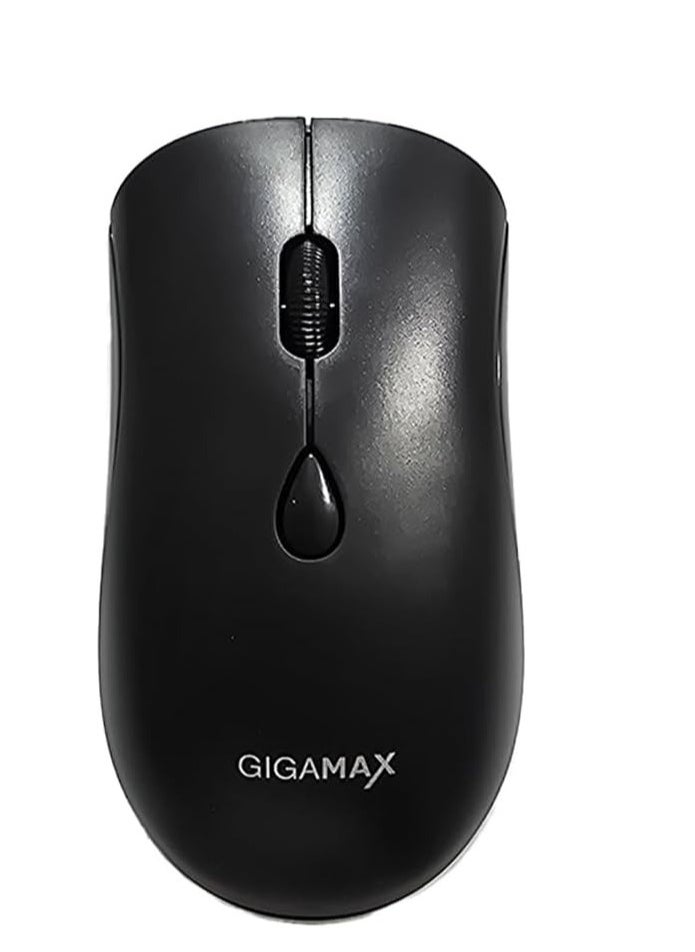 Gigamax - Wireless - Bluetooth Mouse G-1100 , Rechargeable LED Dual Mode Mouse (Bluetooth 5.2 and USB Receiver) Portable Silent Mouse,for Laptop/Desktop/Tablet - Image 1