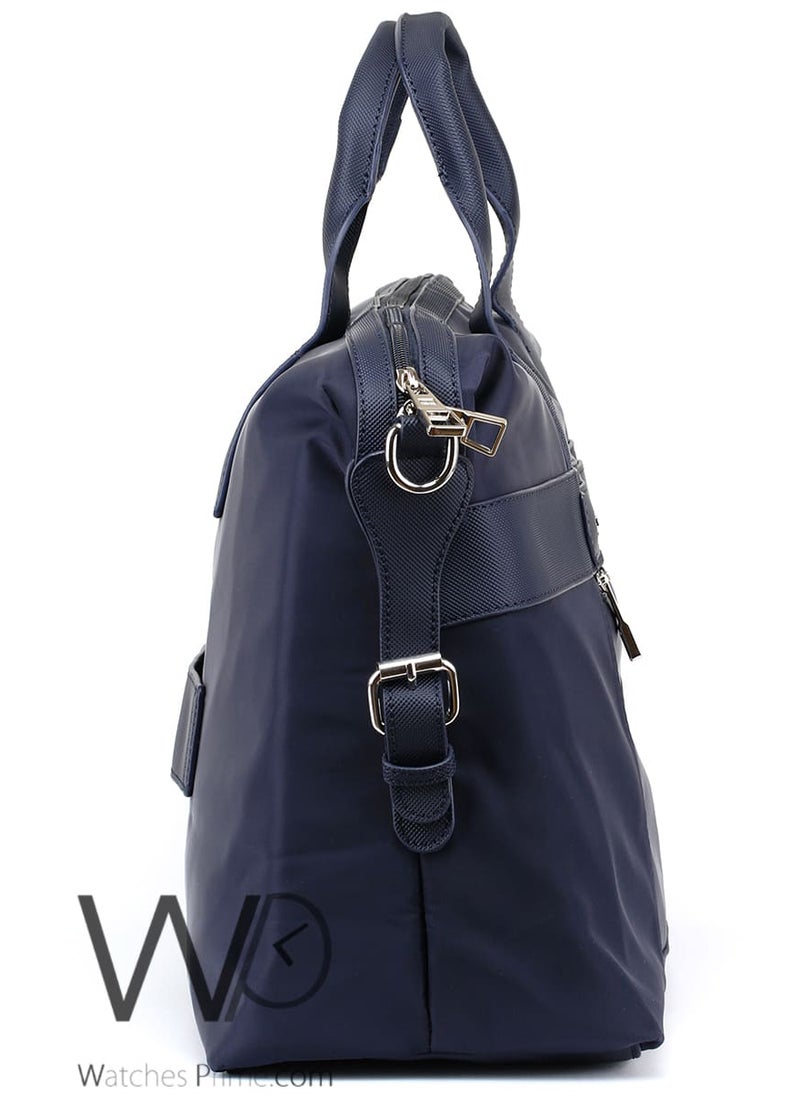 Tommy Hilfiger Plus Tommy Hilfiger Navy Blue Duffle Men Bag  - Image 4