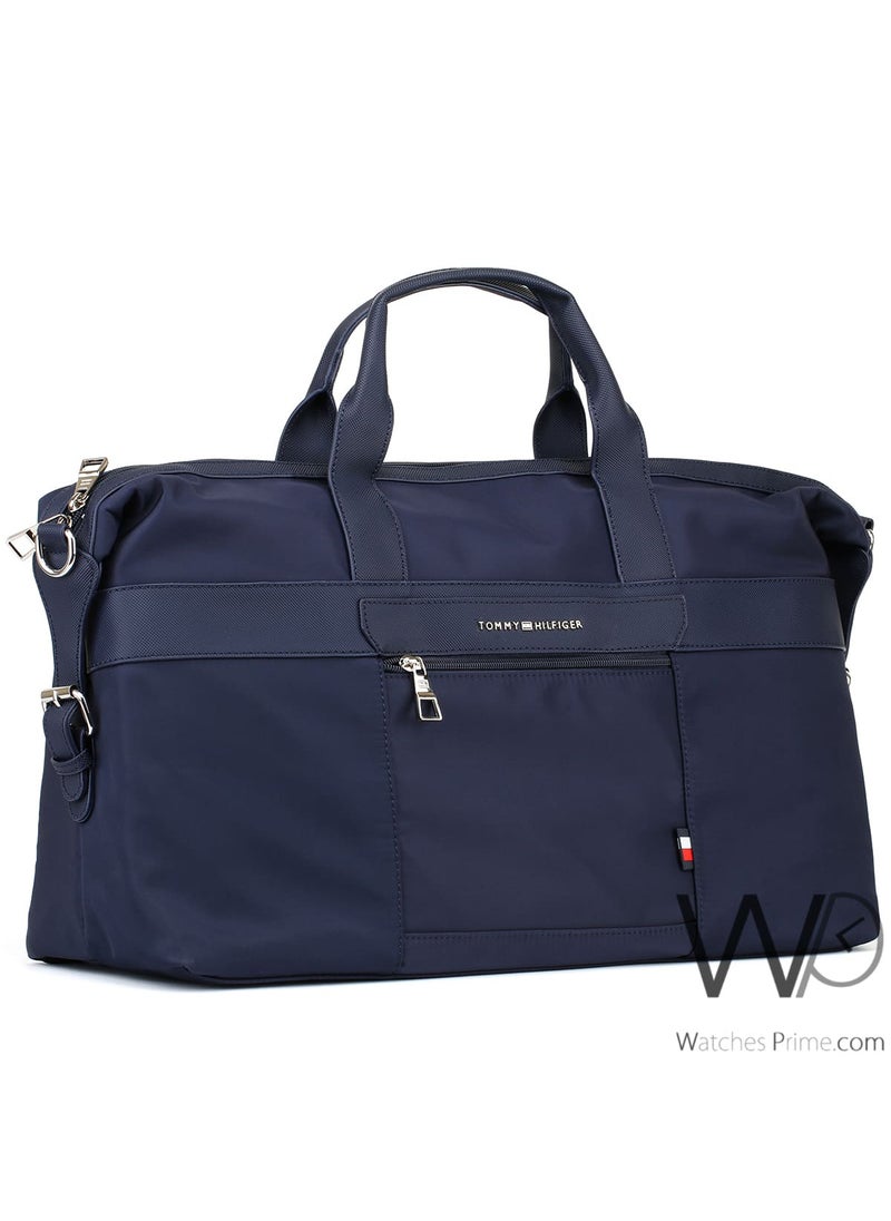 Tommy Hilfiger Plus Tommy Hilfiger Navy Blue Duffle Men Bag  - Image 1