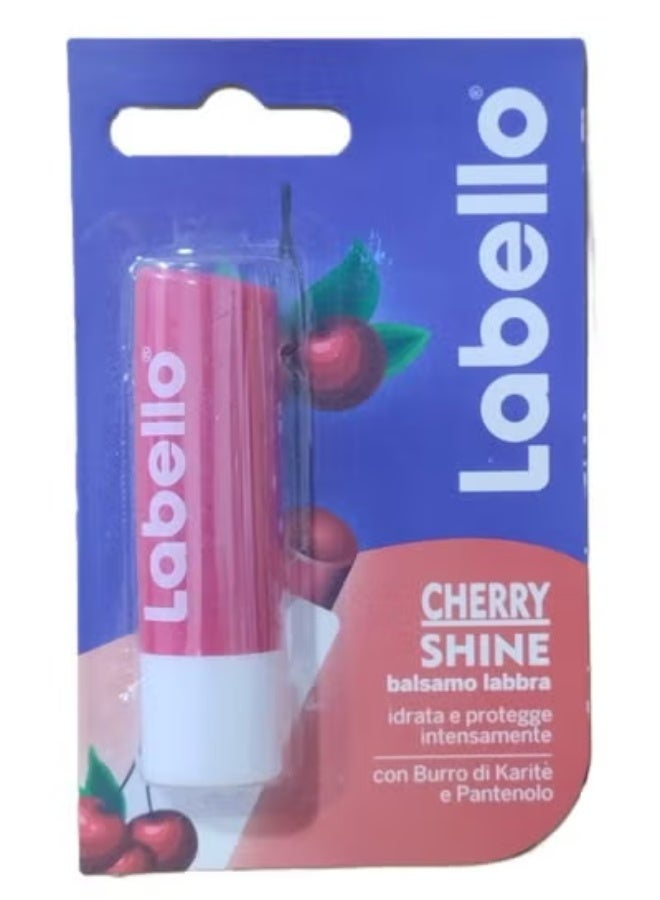Labello Set Of 3 Labello Lip Balm Cherry Shine , Strawberry Shine And Peach Shine - Image 2