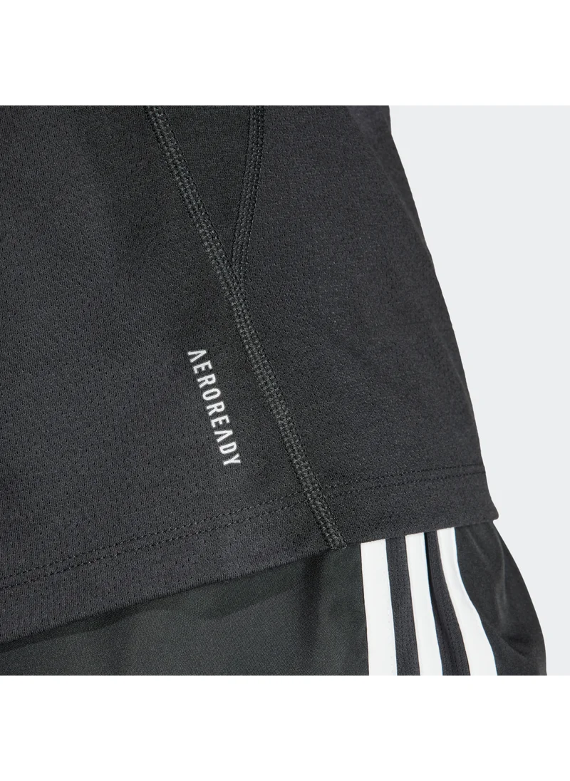 Adidas Own the Run 3 Stripes T-shirt