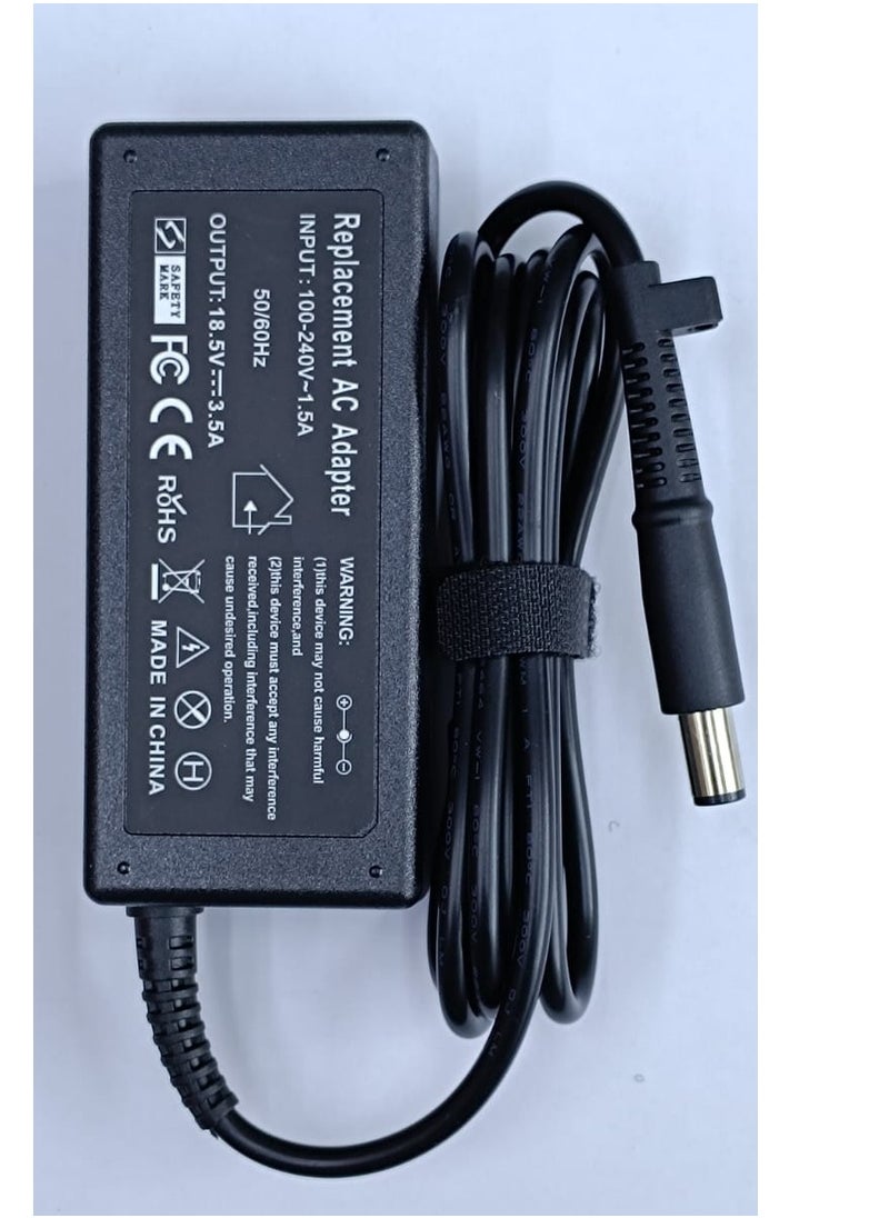 CSF 18.5V 3.5A  7.4 x 5.0mm LAPTOP AC ADAPTER Cq32 Cq40 Cq42 Cq45 Cq50 Cq56 Cq57 Cq58 Cq60 Cq61 Cq62 Cq70 Cq71 Cq72 series  HP Probook 4430s 4440s 4520s 4530s 4540s 6360b 6460b 6470b 6550b 6560b 6570b  Hp Compaq Presario Cq40 Cq45 Cq50 Cq56 Cq57 Cq58 Cq60 Cq61 Cq62 Cq70 Cq71 Cq7  - Image 2
