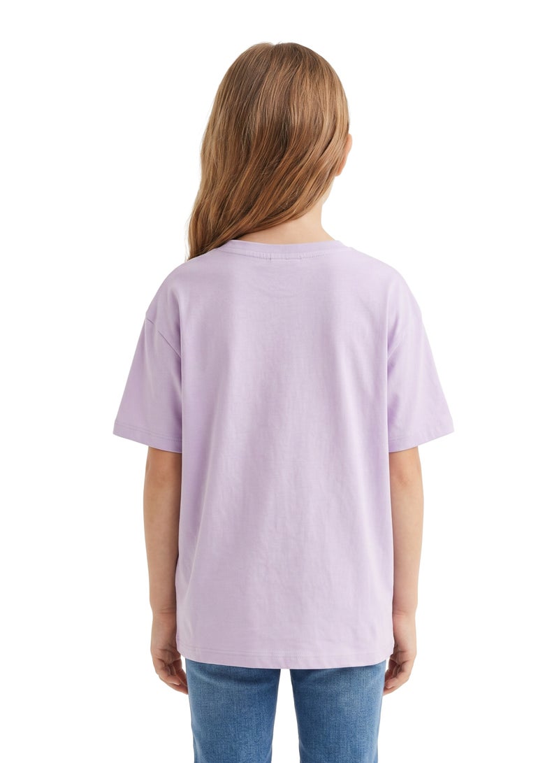 Disney Princess “Mermaid Fan Club” Oversized Drop Shoulder T-Shirt for Teen Girls - Image 2