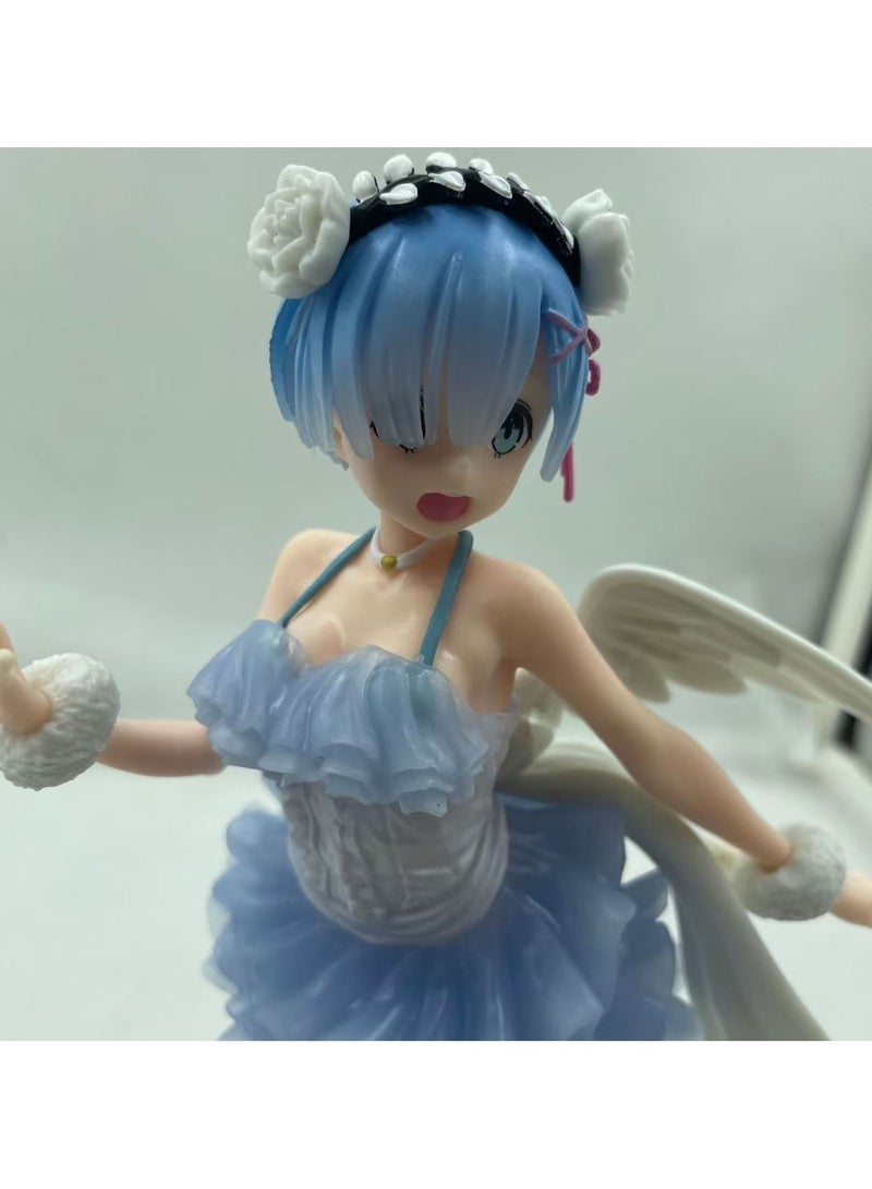 general Angel Rem Standing Figure Re:Zero Anime, Boxed Desktop Collectible Ornament Model - Image 2