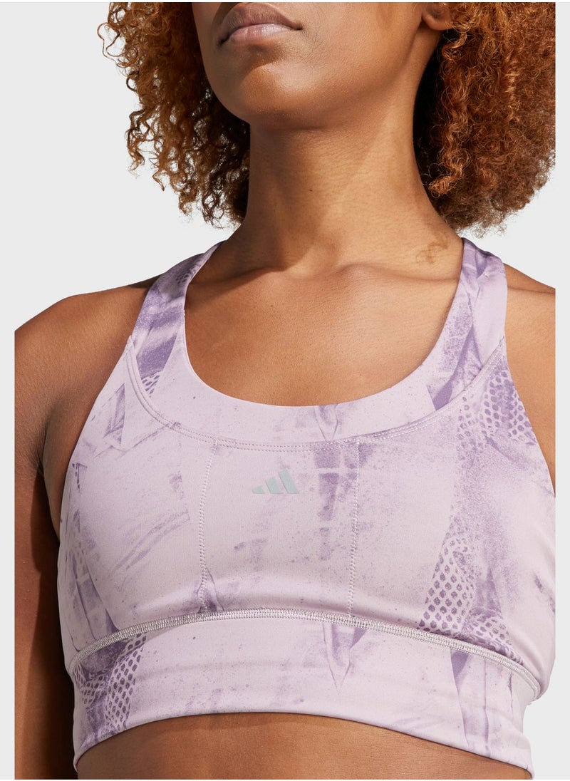 Adidas - Running Medium Support Sports Bra - Image 1