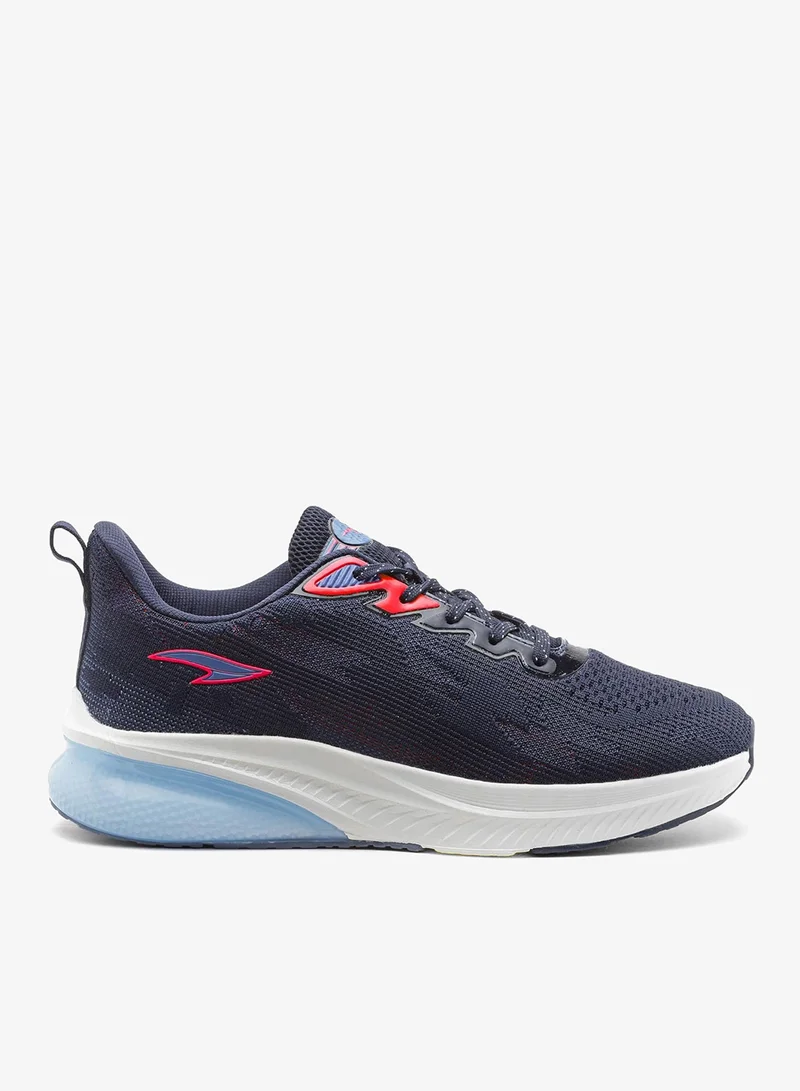 Asian Navy Red Running Shoes for Men