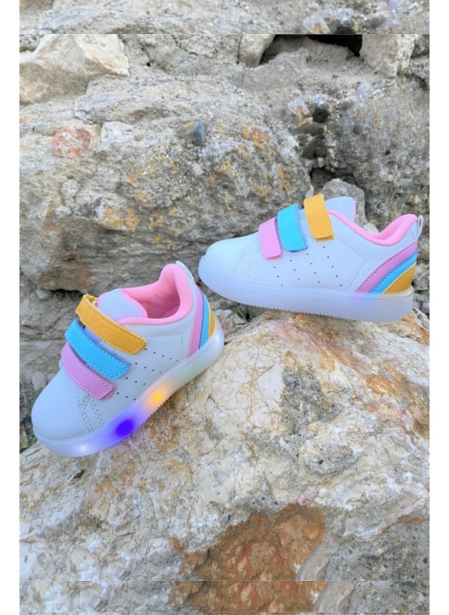 Sun Girl / Boy Lighted White Pink Sneaker Baby Booties Filet Sports Shoes 220.P21Y.212 - pzsku/ZD323A8A1DA922DE8C7BAZ/45/_/1725791178/fd6affae-8df7-4876-91cf-c3d78b7e13c6