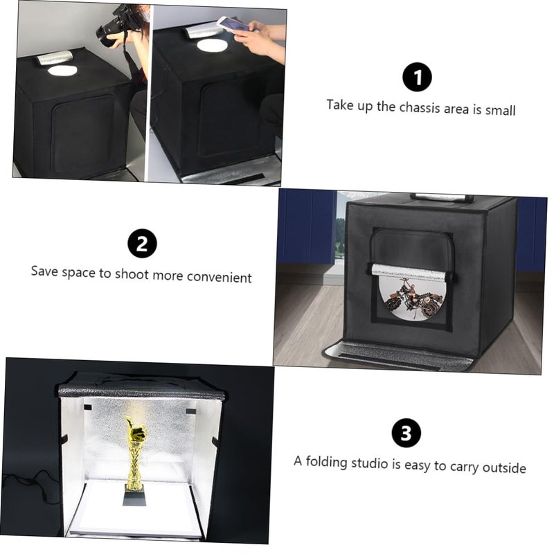 Mini Photography Light Tent Box Portable Softbox For Jewelry Toys Shoes Bags - Image 4