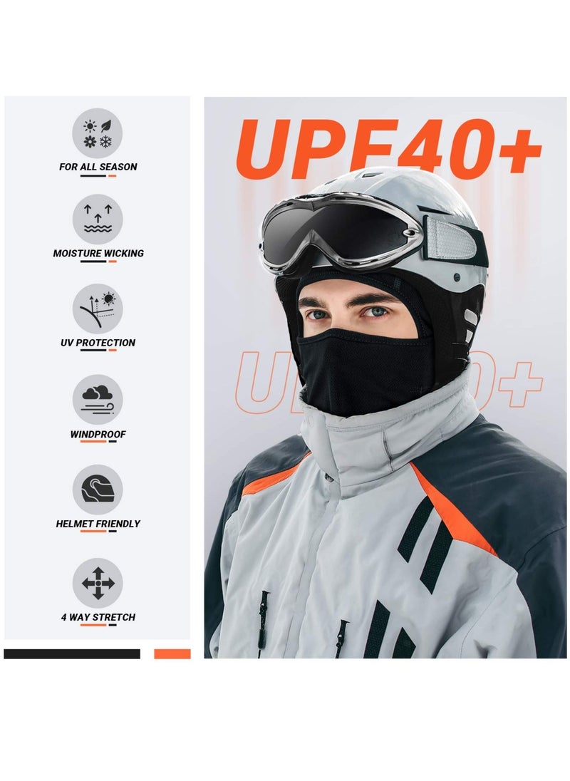 Excefore Balaclava Face Mask Motorcycle Cycling Balaclavas Ski Mask Balaclava UV Protection Helmet Liner Windproof Outdoor Head wear Men Women  - Image 5