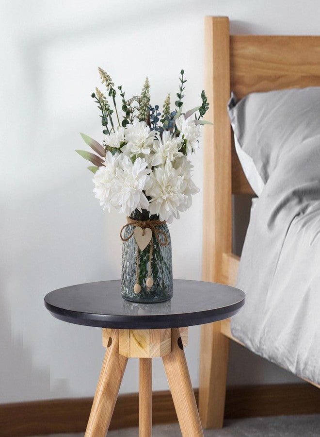Leftover Faux Flowers in Vase,Artificial Flowers in Vase,Table Centerpieces for Dining Room,Flower Centerpieces for Tables,Fake Flowers with Vase,Kitchen Table Decor,Coffee Table Decor - Image 5