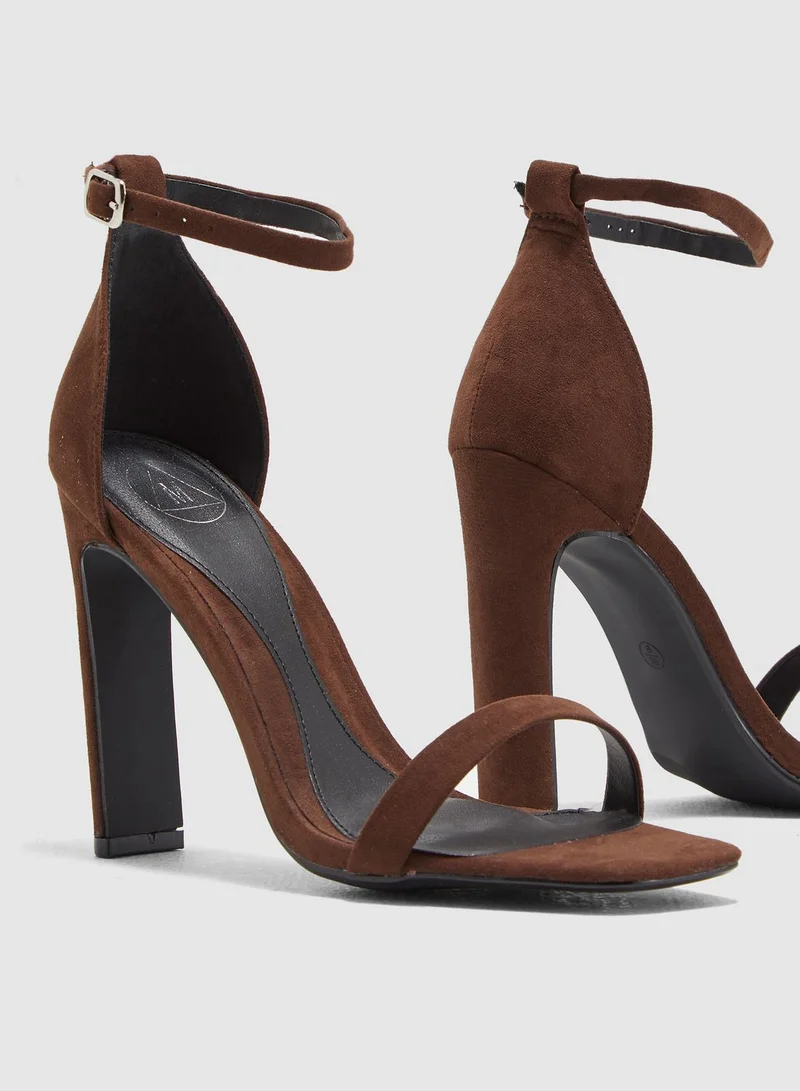 Missguided Ankle Strap Sandal