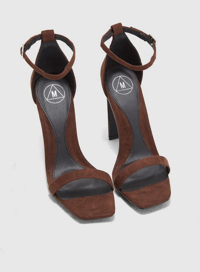 Missguided Ankle Strap Sandal