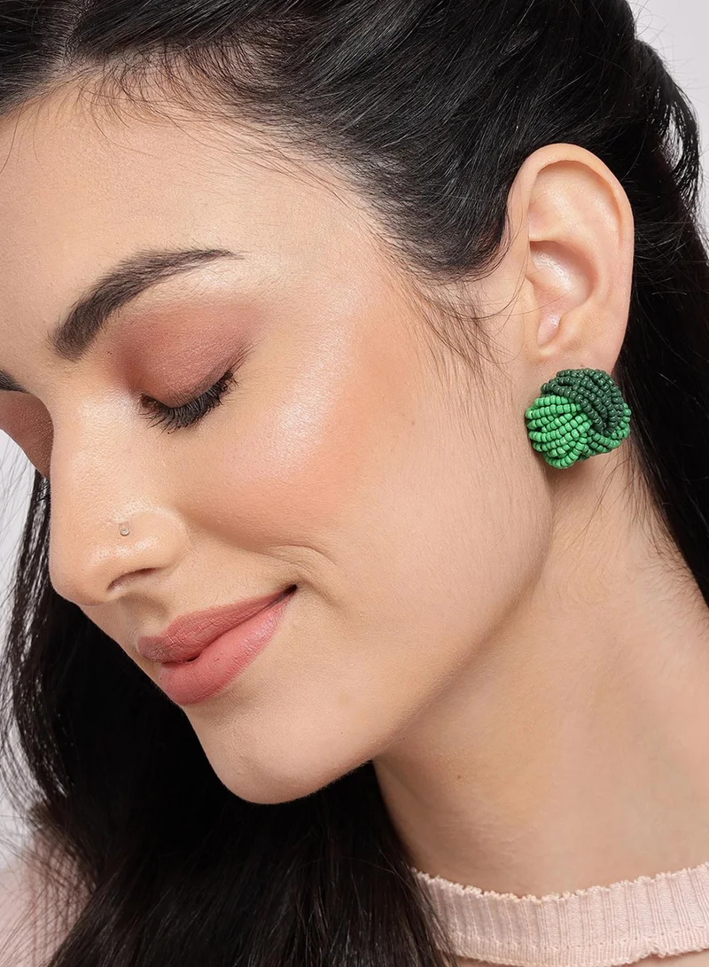 SOHI Contemporary Artificial Stud Earring Jewellery