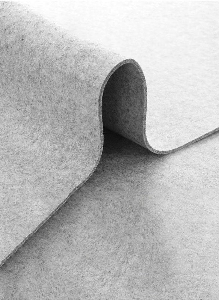 MAOGEDA - Multifunctional Felt Desk Mat, Computer Mouse Pad, Office Desk Mat 90cm X40cm Large Felt Mouse Pad, Extended Gaming Mouse Pad, Computer Desk Mat, Non-slip and Waterproof Office Desk Mat Protector (Light Gray) - Image 1