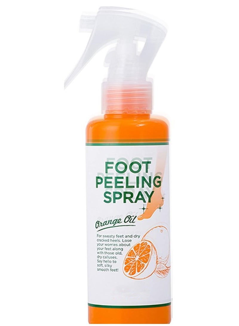 DubaiGallery Foot Repair Nursing Spray Orange Tea Tree Variour Fruit Acids Foot Care Liquid - Image 2