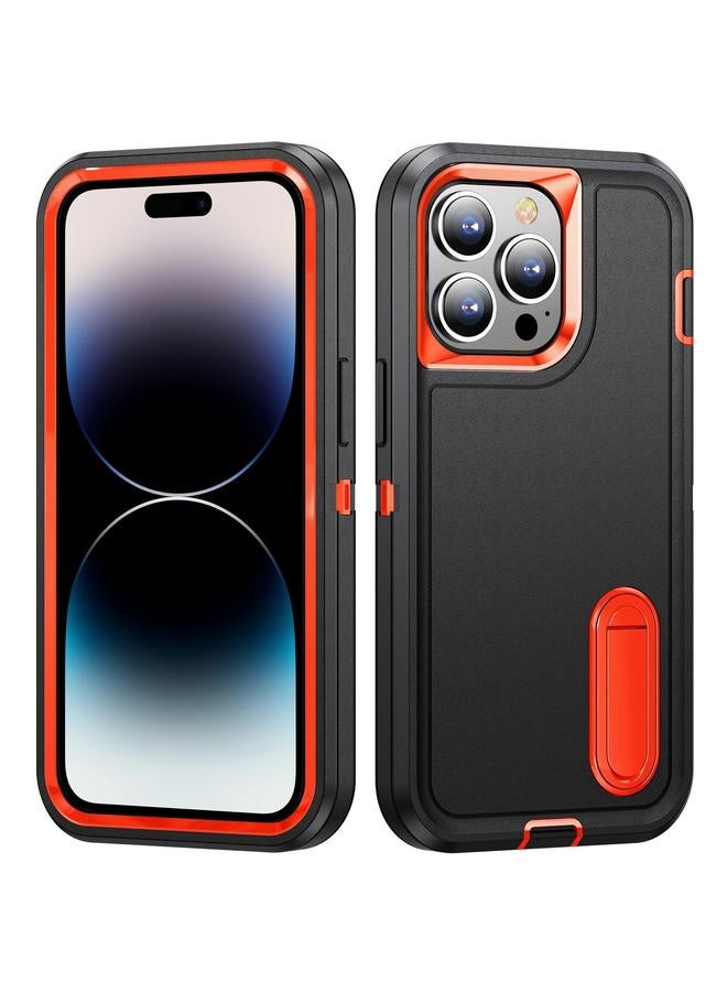 S-TOP Case For iPhone 14 Pro 3 in 1 Rugged Holder Phone Case - Image 1