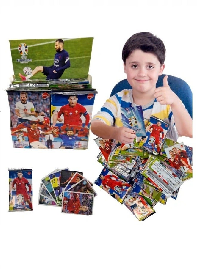 EURO 2024 GERMANY player Cards Trading Cards x36 Packs 288 PCS - Image 1