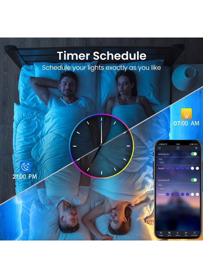 Hexagon LED Light, Smart RGB-IC Gaming LED Wall Light App and Remote Control Music Sync, Hexagon Light Panels DIY Geometric Mood Lighting for Game Room Bedroom Streaming, 15 Panels