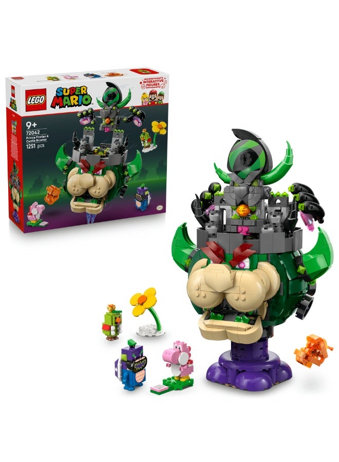 LEGO Super Mario Prince Florian & Castle Bowser Toy 72042 (Age 9+, 1251 Pieces) - Image 1