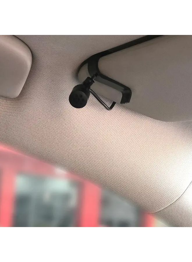 Universal Fit Wired Car Microphone Speaker with Adjustable Clip - Image 2