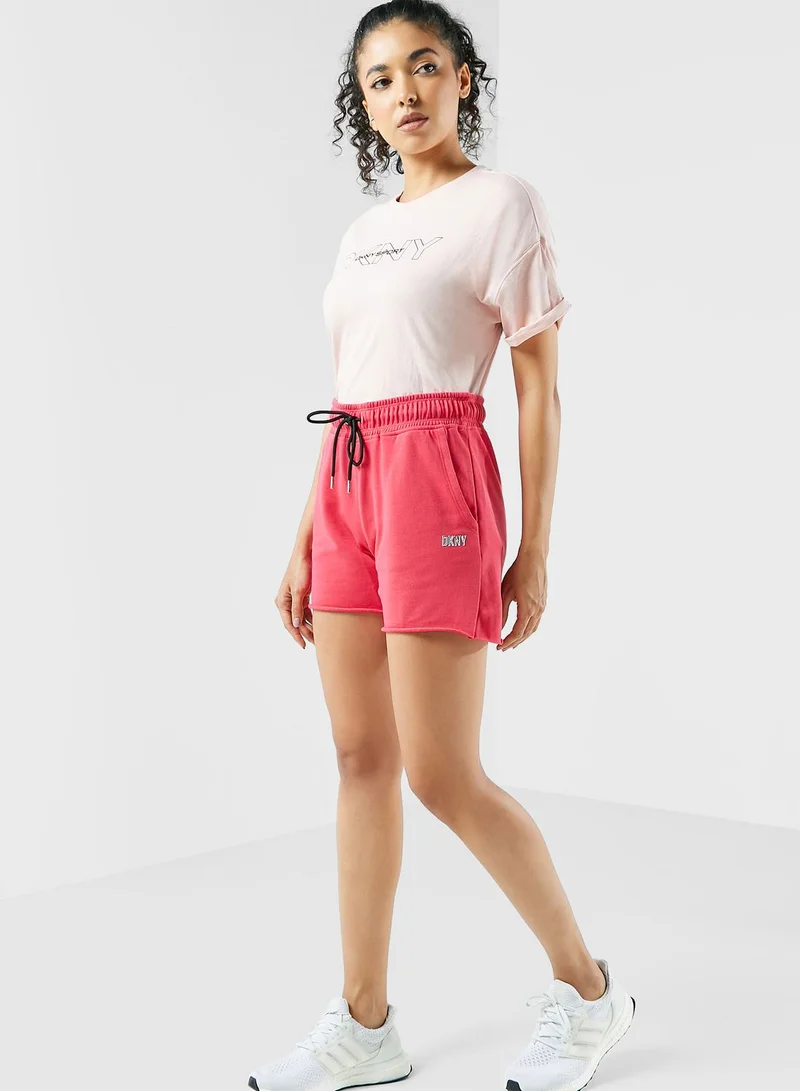 DKNY Round Neck Logo T-Shirt