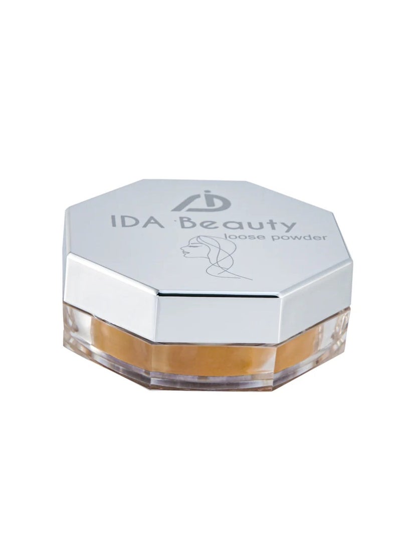 IDA Beauty Weightless Loose Setting Powder | Long-Lasting, Oil-Absorbing, Flawless Matte Finish (Glam 06) - Image 5