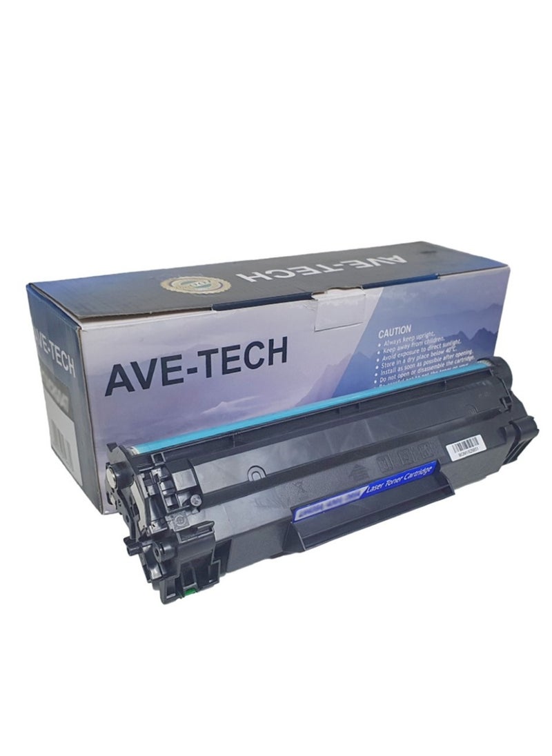 AVE-TECH AVE-TECH ORIGNAL TONER COMPATIBLE WITH 83A/737 BLACK CF283A, CRG737 - 1500 Pages Capacity  - Image 2