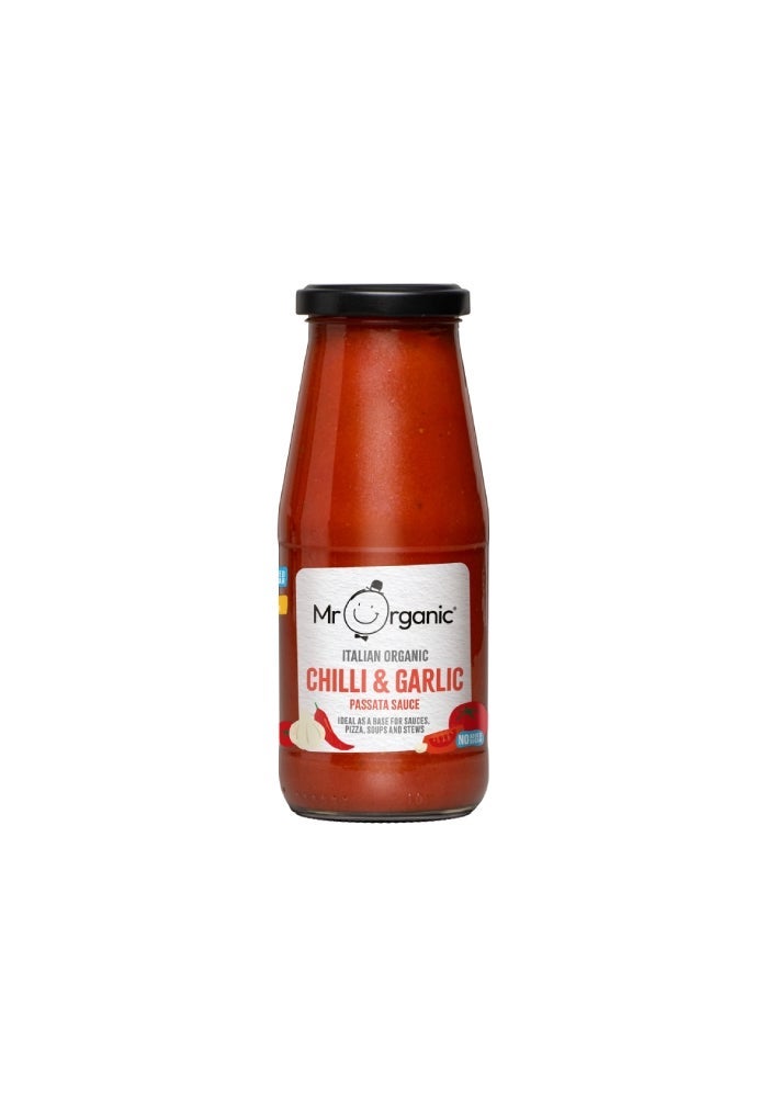 Passata Sauce, Chilli & Garlic - 400g, Italy
