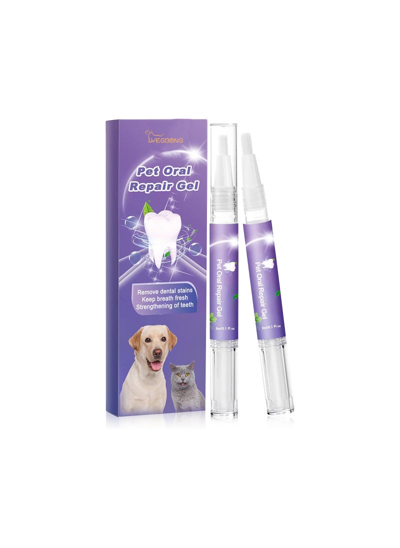 Generic Yegbong Pet Oral Repair Gel for Deep Cleaning 3ml*2pcs 