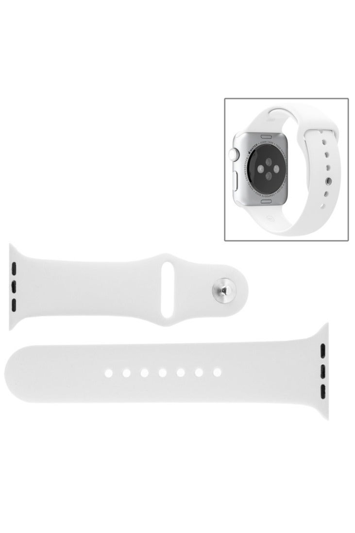 Soft Silicone TPU Band Strap Compatible for Apple watch 38/40/41/42mm - Image 1