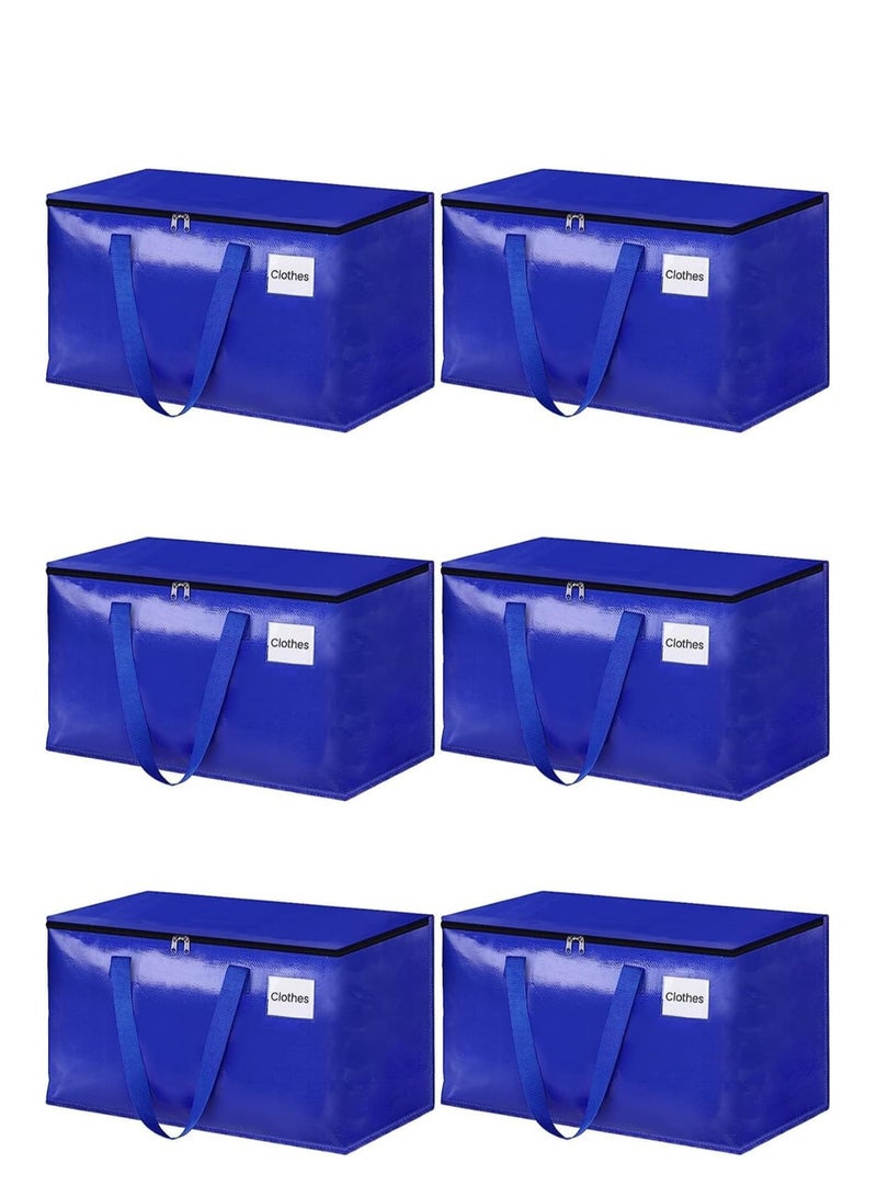 TRASSLE Collapsible Moving Bags - Heavy Duty Extra Large Moving Bags with Zippers and Handles, Space Saving Packing Totes for Moving Supplies Storage,Fold Flat, Alternative to Box and Bin  - Image 1
