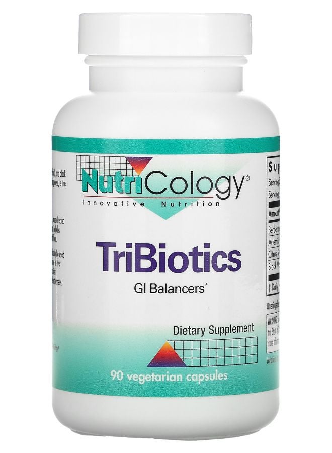 Nutricology TriBiotics 90 Vegetarian Capsules