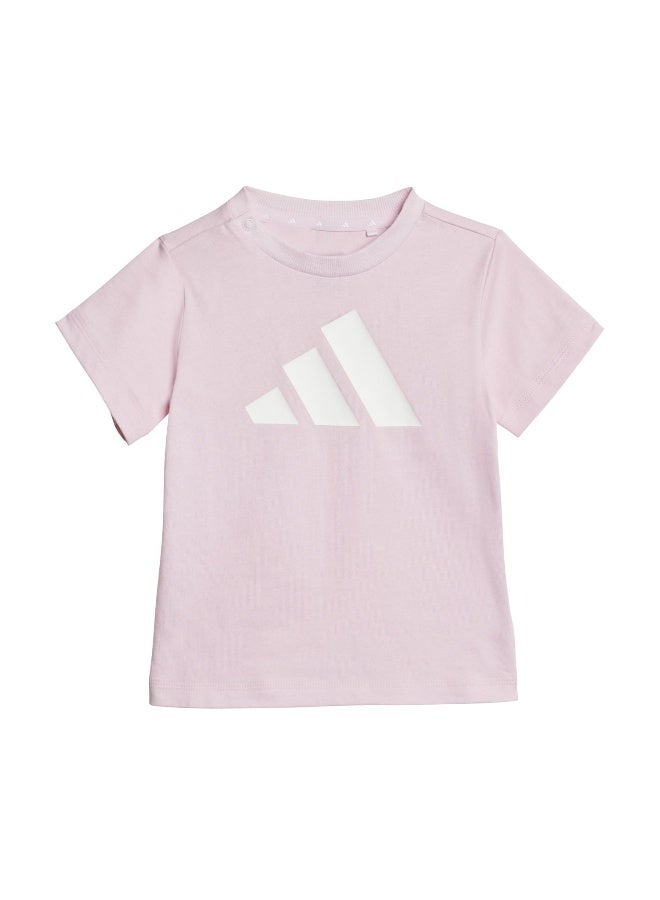 Adidas I Bl T-Set 160 Pink Training Suits For Infant 0-3M  - Image 2